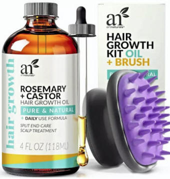 Our Recommended Choice of Manual Hair Massage with Rosemary Oil Kit